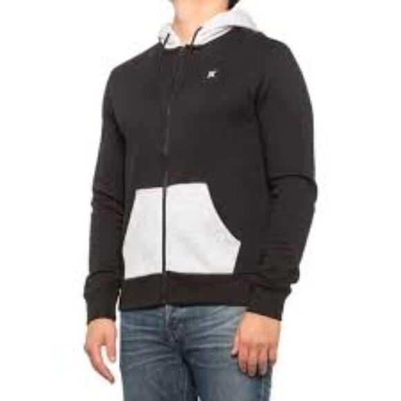 Hurley Natural HD CVC  Black Hoodie Med Colorblock - Picture 2 of 2